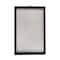 6 Pack: 11&#x22; x 17&#x22; White Plaque with Black Frame by Make Market&#xAE;